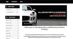 Desktop Screenshot of jaguarparts.com