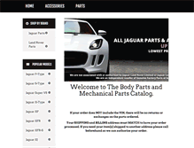 Tablet Screenshot of jaguarparts.com